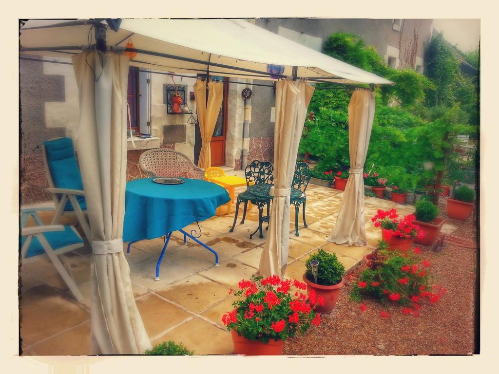 La Cle Des Jardins Bed & Breakfast Nouatre Bagian luar foto